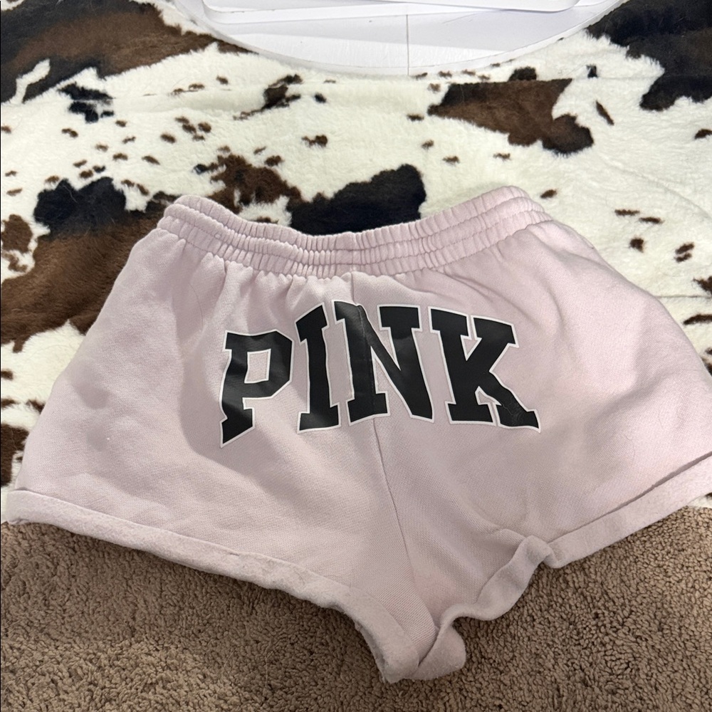 PINK Victoria's Secret Light Pink Athletic Shorts
